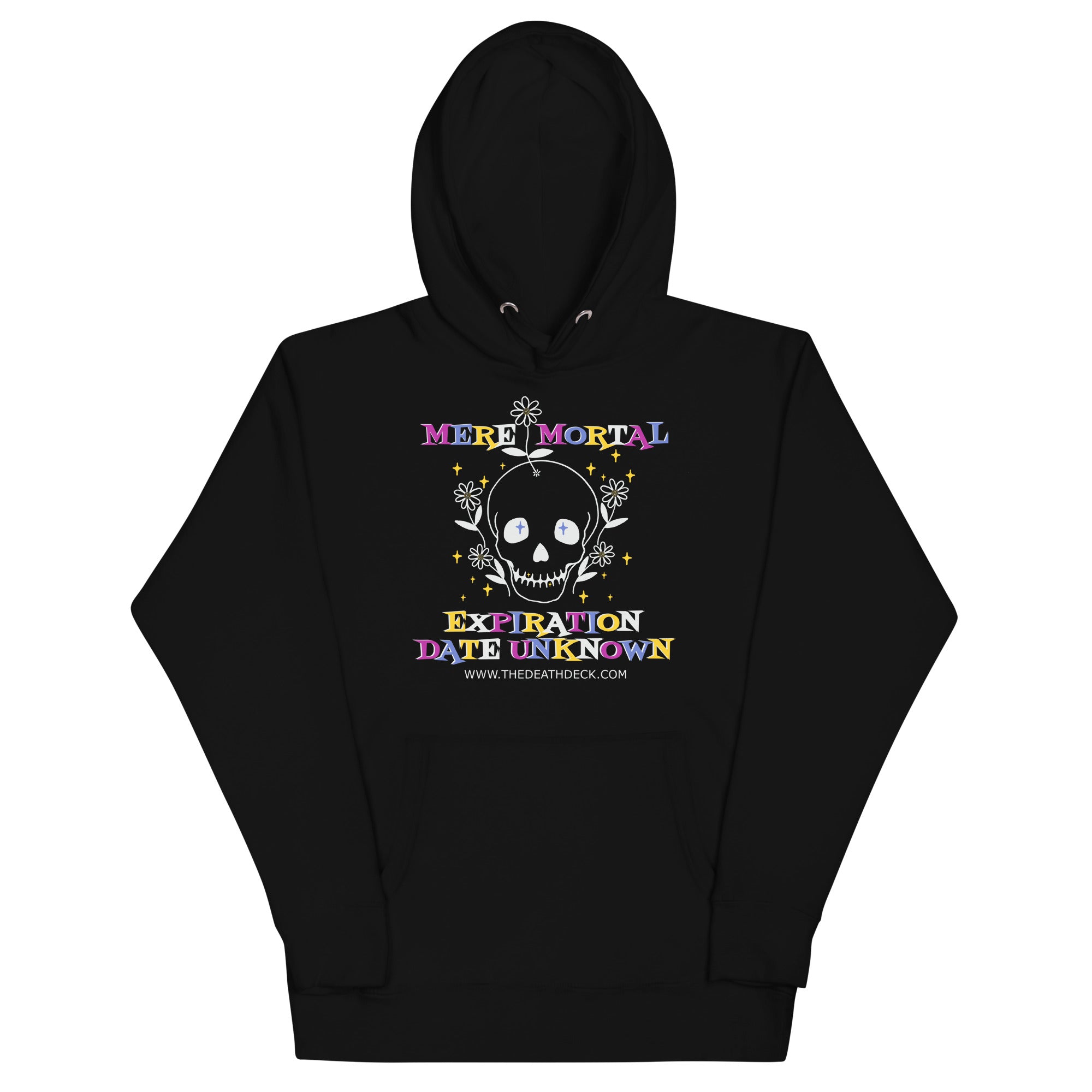 Mere Mortal Unisex black Hoodie