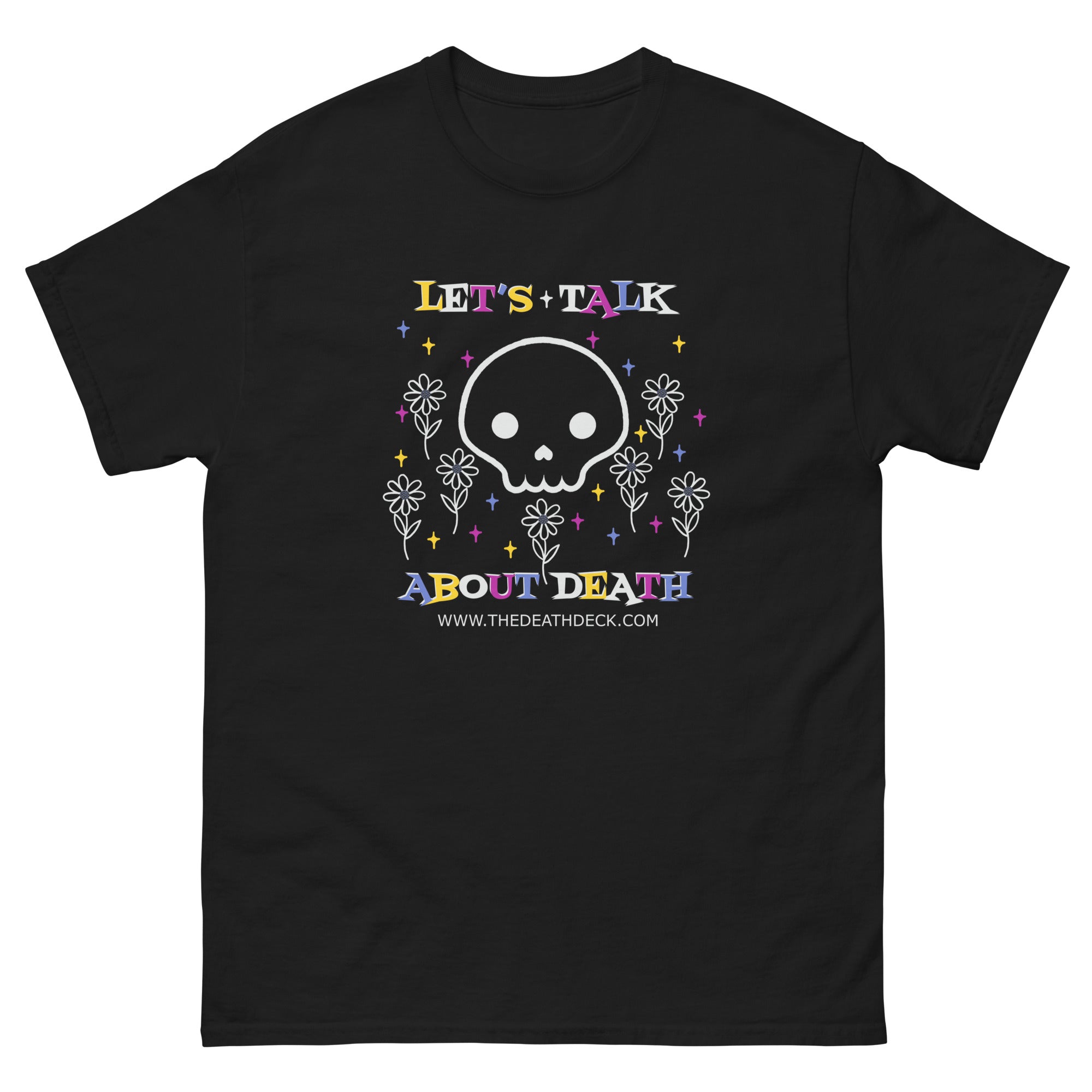 Let's Talk About Death- black Unisex classic tee