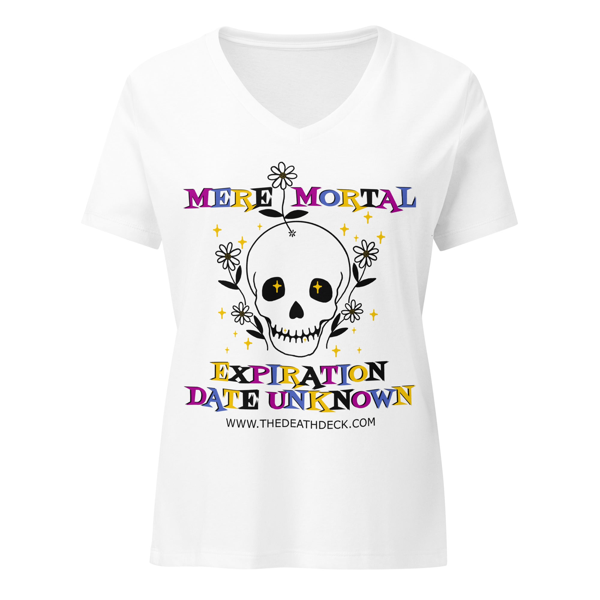 Mere Mortal Women’s relaxed v-neck t-shirt