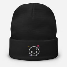 Embroidered Skully Beanie